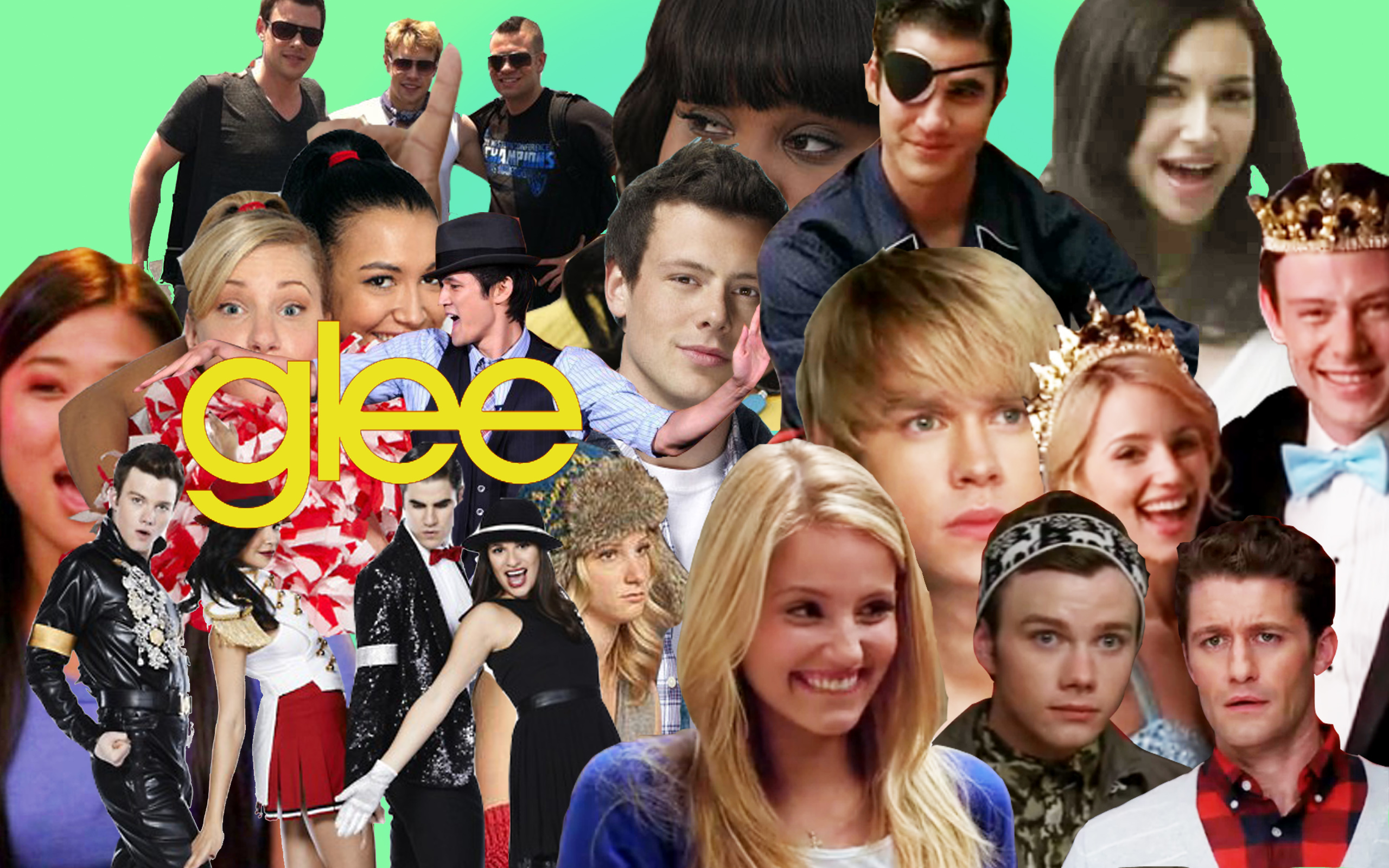 Glee Wallpaper Glee Wallpaper Fanpop