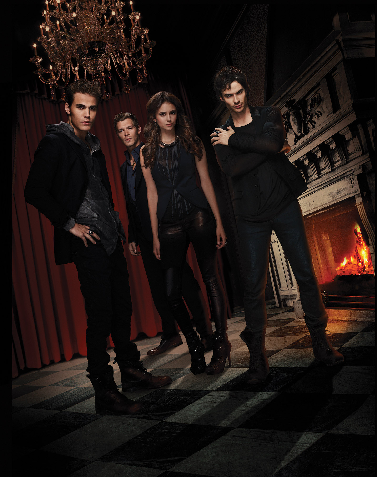 Damon, Elena and Stefan - Damon/Elena/Stefan Photo 