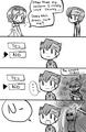 Endou is not good with words - inazuma-eleven fan art