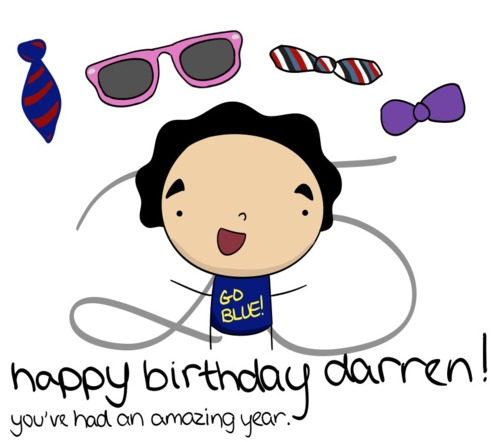  Happy Birthday Darren Criss ♥