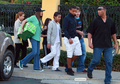 Michael Jackson's Kids and Jermaine Jackson's Kids walking - paris-jackson photo