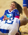 Nina Dobrev - Celebrity Beach Bowl - stefan-and-elena photo