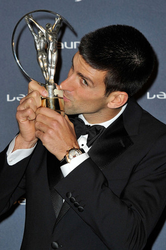  Novak Djokovic - "Laureus World Sports Awards" - (photocall/06.02.2012)