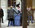 Shooting for Vanity Fair by Mario Testino, Paris (Jan. 30, 2012). - twilight-series photo