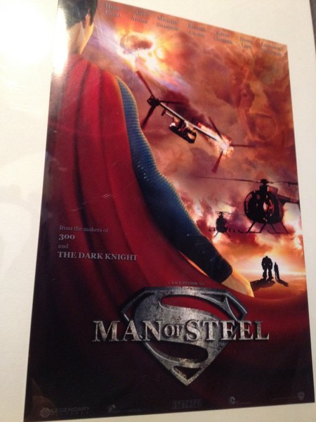 Superman Man of Steel Poster