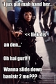 Wanna slide down that banister??? - michael-jackson-funny-moments photo