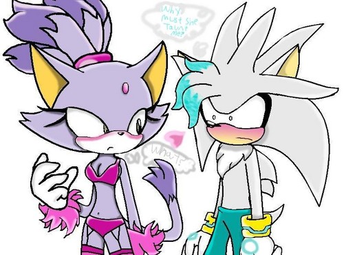 blaze and silver