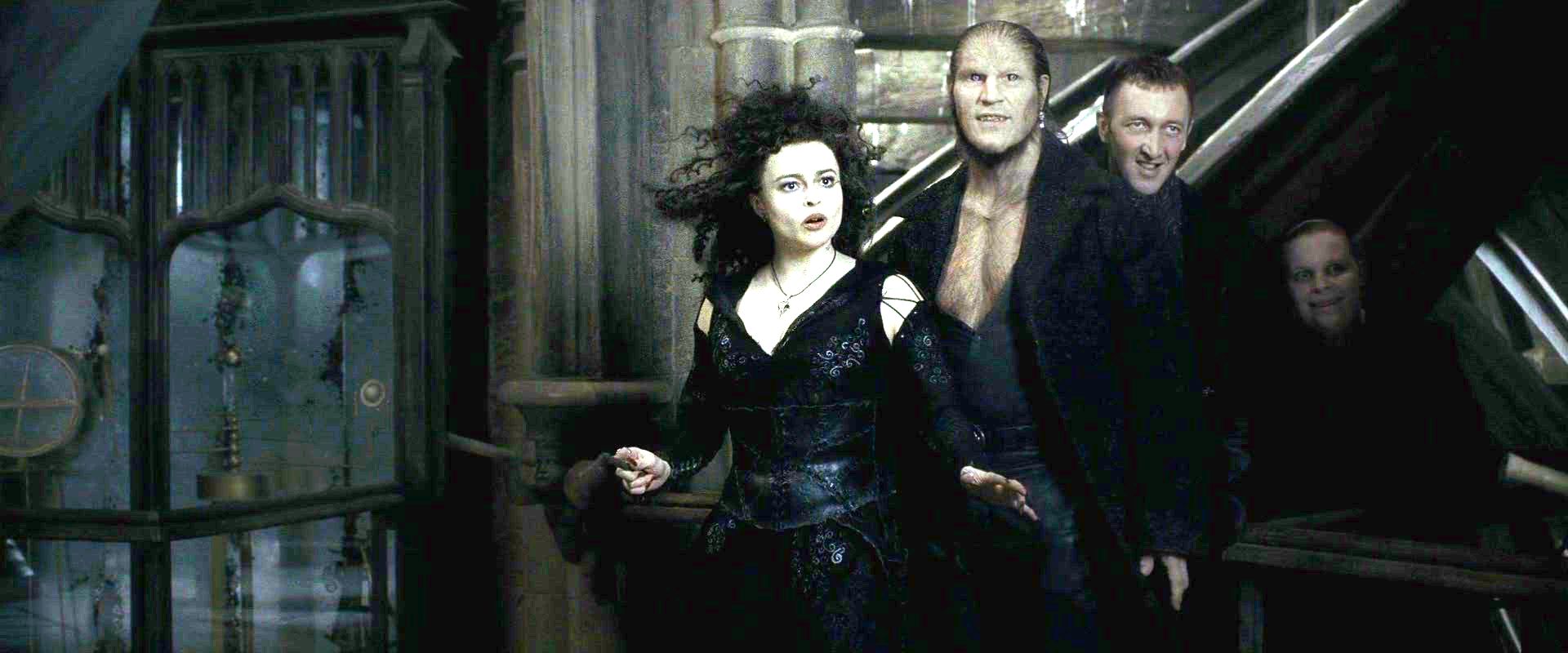 Bellatrix and Death Eaters 