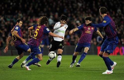  Cesc Fabregas: FC Barcelona (2) v Valencia CF (0) - Copa del Rey