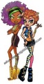 Clawdeen and Howleen Wolf - monster-high photo