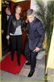 George Clooney & Stacy Keibler Dine at Dan Tana's - george-clooney photo