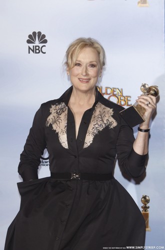  Golden Globe Awards - Press Room [January 15, 2012]