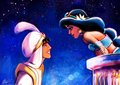 Jasmine&Aladdin ♥ - disney-princess photo