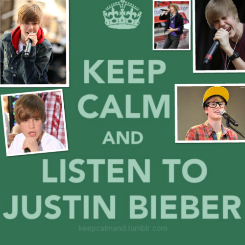 Justin Bieber-Keep calm...