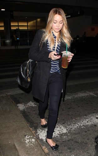  Lauren Conrad arriving at LAX (February 7)