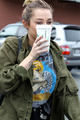 Miley Cyrus leaving Starbucks in Hollywood - miley-cyrus photo