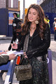Nikki Reed arrives at Mercedes Benz Fashion week in New York City - nikki-reed photo