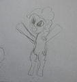 Pinkie Pie Sketch - my-little-pony-friendship-is-magic fan art