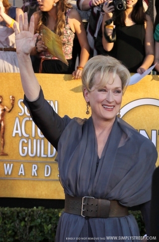 Screen Actors Guild Awards - Red Carpet [January 29, 2012]