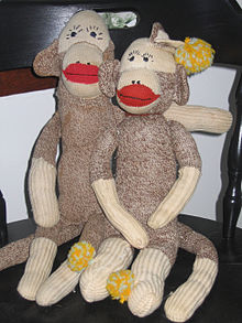 chaussette Monkeys!