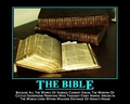 the bible - atheism photo