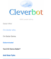 ~Cleverbot~ - doctor-who photo