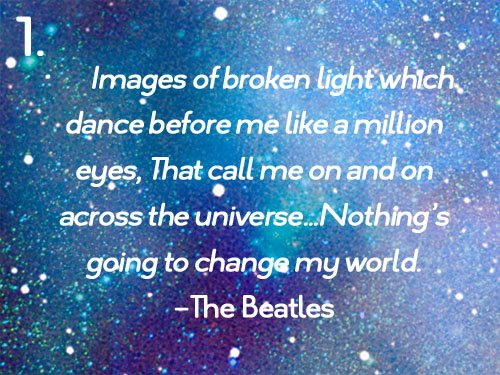  Across the Universe Facts