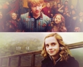 And as the world comes to an end I’ll be here to hold your hand. ♥ - romione fan art