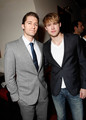 Chord and Matthew at Warner Music Group Grammy Celebration at Chateau Marmont on 12 February 2012 - glee photo
