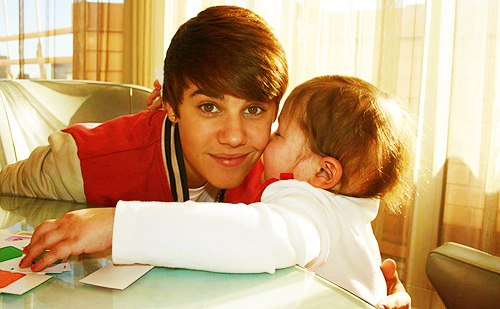 Jusin and Mrs Bieber :)