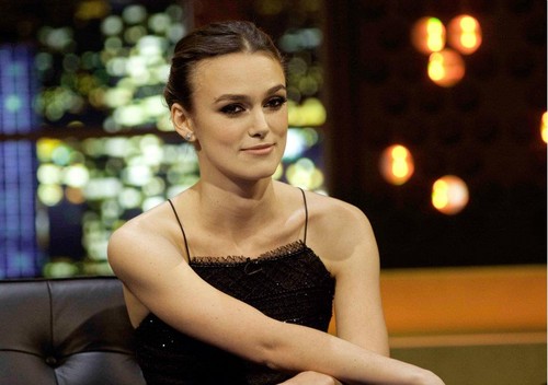  Keira Knightley visits the Jonathan Ross toon