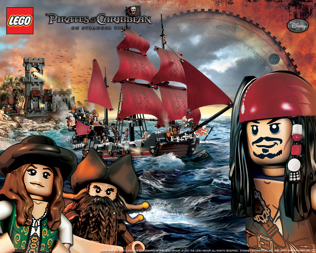 lego pirates of the caribbean video