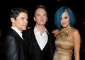 Neil, David and Katy Perry @ the 54th Annual GRAMMY Awards - Backstage And Audience - neil-patrick-harris photo