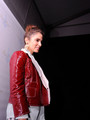 Nikki backstage at the Tracy Reese fashion show in New York. [12/02/12] - nikki-reed photo