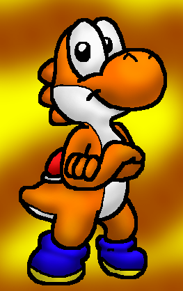 Orange Yoshi :D