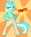 Pony say.... PANTS!!! - random photo