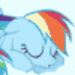 Rainbow Dash Snoring - my-little-pony-friendship-is-magic icon