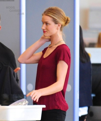 Rosie Huntington-Whiteley Departs From LAX Airport – Feb. 12th, 2012