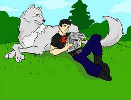 Superboy and Wolf