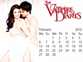 the-vampire-diaries-tv-show - The Vampire Diaries February Calender2012 spl edition created by me!!!:) wallpaper