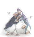 Valentine hug - penguins-of-madagascar fan art