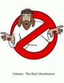 atheists are the real ghostbusters - atheism photo
