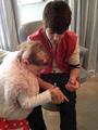hangin out with a special little girl. #MrsBieber ♥ - justin-bieber photo