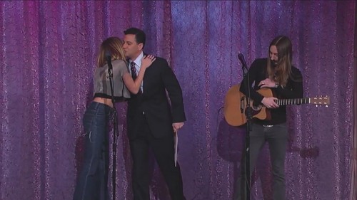 miley- Performances > 2012 > Jimmy Kimmel Live [15th February]