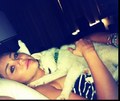 miley and floyd!!<3 - miley-cyrus photo