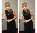 Bieber's hot muscles  - justin-bieber photo