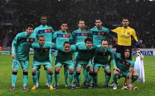 Carles Puyol: Bayer Leverkusen (1) v FC Barcelona (3) - UEFA CL