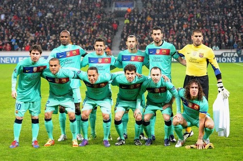 Carles Puyol: Bayer Leverkusen (1) v FC Barcelona (3) - UEFA CL