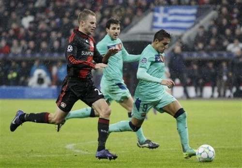  Cesc Fabregas: Bayer Leverkusen (1) v FC Barcelona (3) - UEFA CL