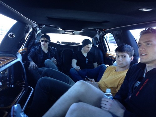 Chord in Vegas with his friends for his bday